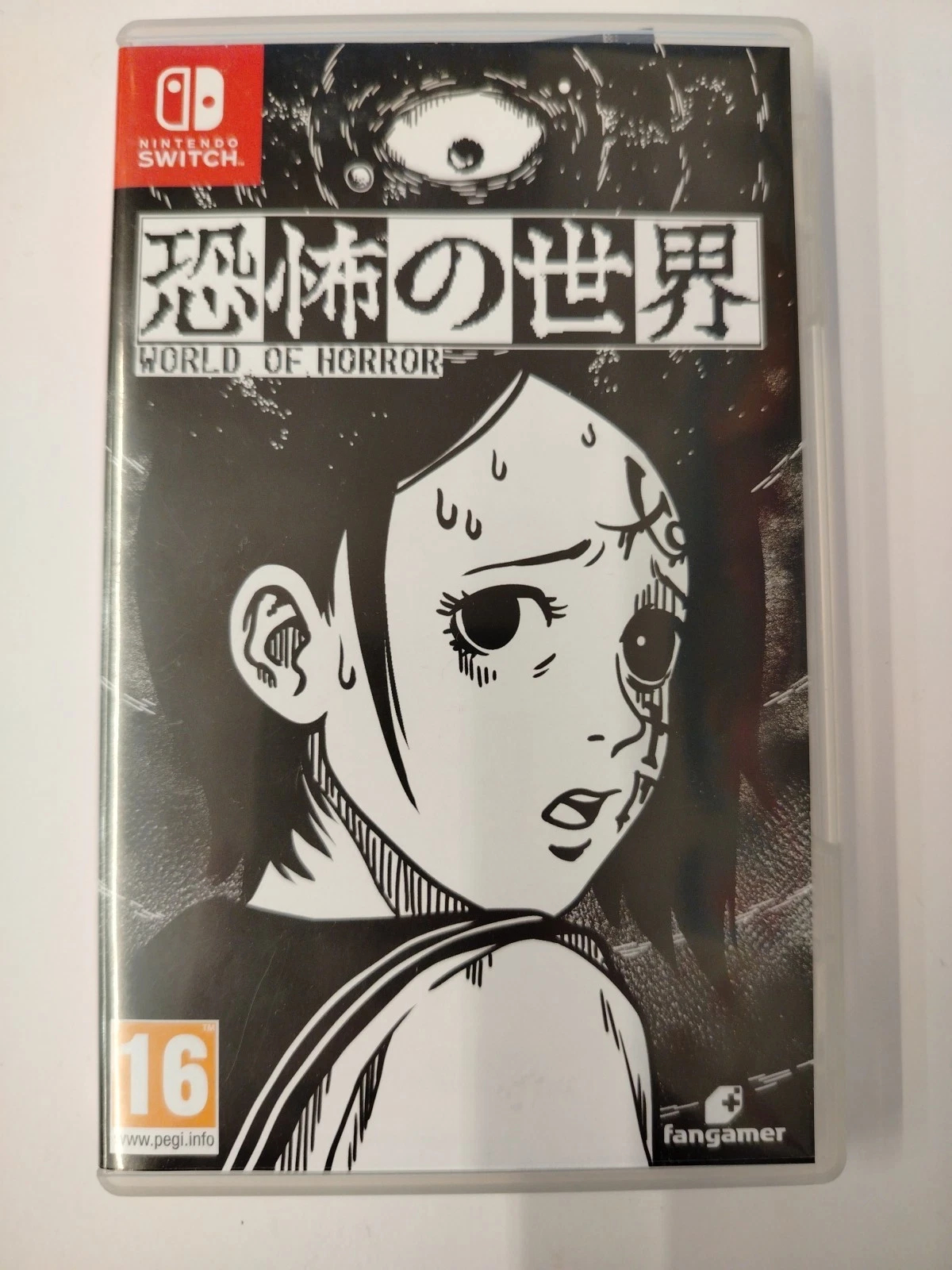 World Of Horror Switch Nintendo ITA Triangolo Viola